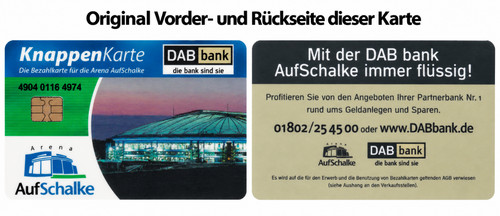 Knappenkarte schalke arena - schalke,