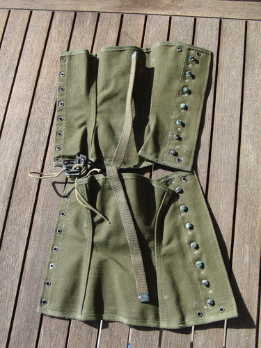 Orig army gamaschen canvas - army,