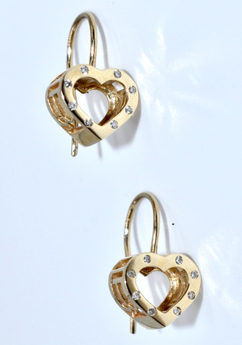 Ohrringe 585 karat - karat, gelbgold