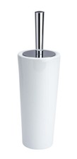 WENKO WC Garnitur Keramik CONI Toiletten Bürsten Halter Bad Gäste WC weiß