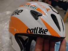 Original Catlike Team Euskaltel Euskadi Zeitfahrhelm Triathlon