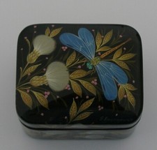 Lackmalerei. Handgemalt! Dose