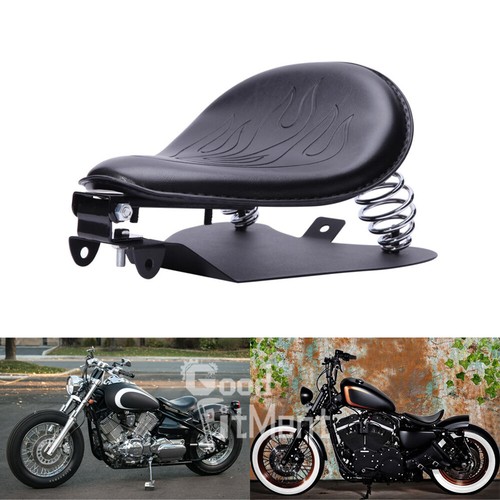 Motorrad schwarz ledersattel - motorrad,