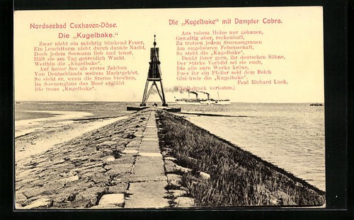 Ansichtskarte cuxhaven döse - ansichtskarte, cuxhaven-döse