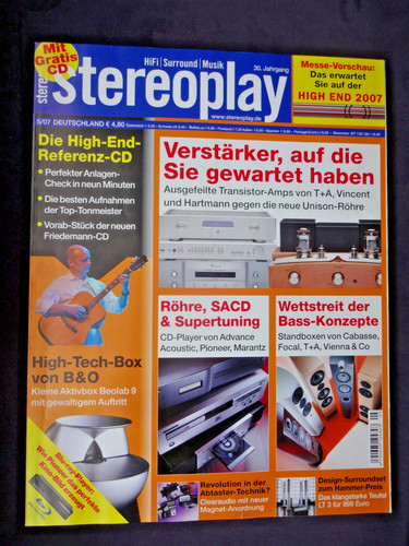 Stereoplay b o - 5/07,, b&o