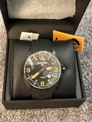 Torgoen t10 wristwatch black - torgoen,