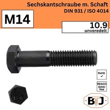 M14 DIN-931 10.9