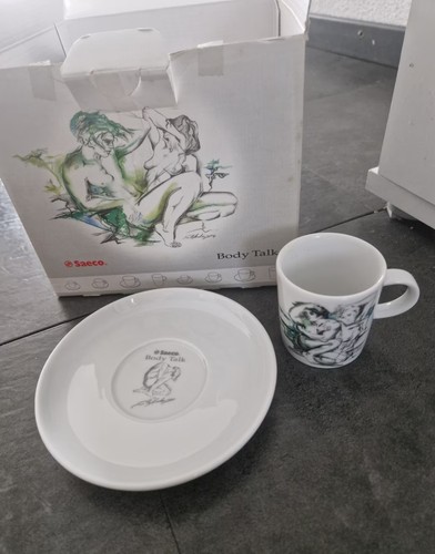 Espressotassen und unterteller - espressotassen,