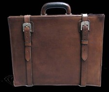 GOLDPFEIL Aktenkoffer LEDERKOFFER Aktentasche LEDER Businesstasche EXKLUSIV 3012