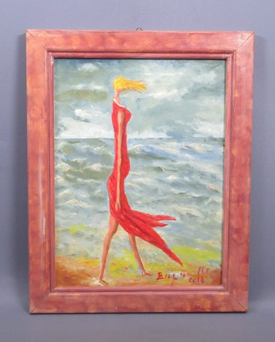 Acryl auf leinwand - acryl, mario