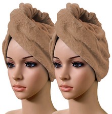 2er Set Haarturban Fleece
