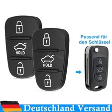 2x 3-Tasten Schlüssel Gummi