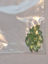 12 echte afghanische Peridot