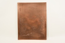 Q40V15- Johann Elias Ridinger (1898-1767) Druckplatte signiert datiert 1743