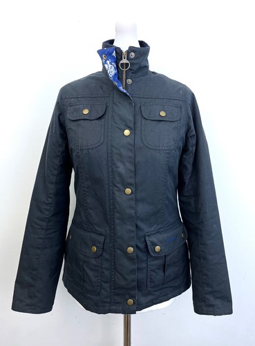 Barbour navy utility - barbour, wax