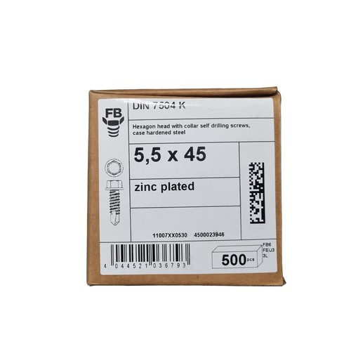 500x bohrschrauben - 500x,