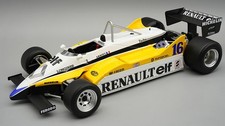 Modellauto Formel 1 F1 Maßstab 1:18 Renault RE30B Italien GP 1982 Arnoux