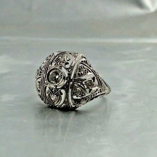 B52 platin ring - deco, ca