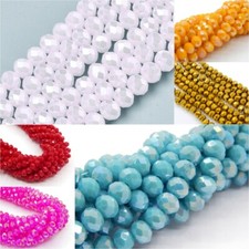 Crystal Rondell 3/4/6/8/10 mm