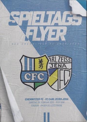 Spieltags flyer chemnitzer - spieltags,
