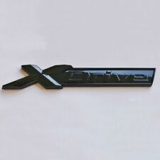 BMW XDrive Emblem Aufkleber Schriftzug Schwarz Glanz Heck Kotflügel Heckklappe