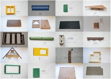 Playmobil Ersatztzeile für Forsthaus 4207, Paddockunterstand, Reiterhof