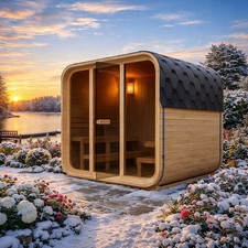 Outdoor Cubesauna Gartensauna