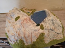 Großer H0 Berg mit See und 2 Tunneleinfahrten von Noch 48cm x 42cm x 25cm