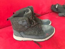 VAUDE Eclipse Winterschuhe Gr. 35 Jungen warm Filz blau grau Primaloft