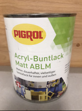 19,87€/L Pigrol Acryl-Buntlack matt ABLM 0,75L Farbwahl (A1188)