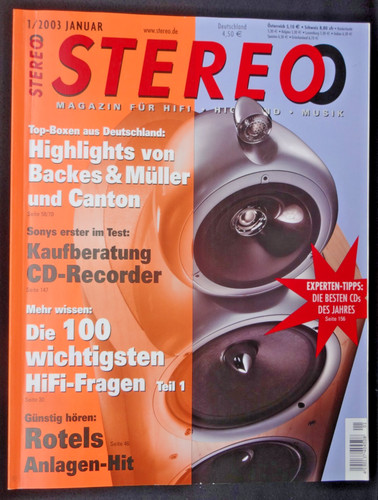 Stereo tivoli one - stereo, 1/03,tivoli