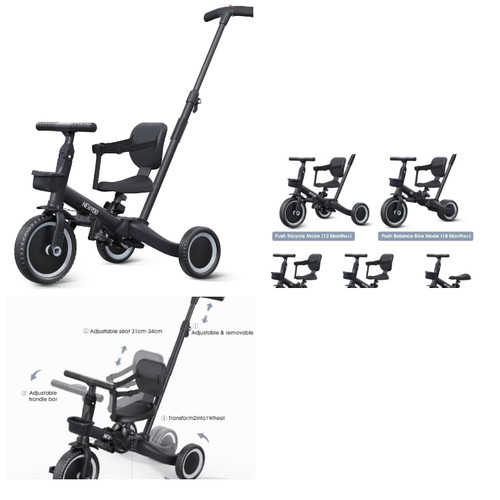 Kleinkinder dreirad 5in1 - kleinkinder,