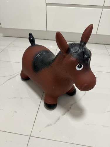 Braun hüpftier pferd - braun,