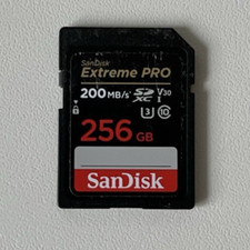 SanDisk Extreme PRO SD Speicherkarte 256GB 4K Professional