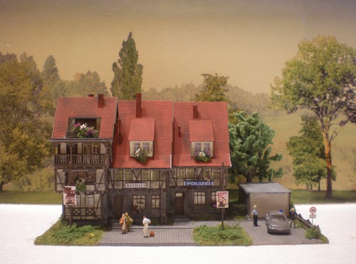 Diorama 87 fachwerk - h0,