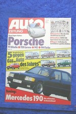 Auto Zeitung 2/84 Mercedes 190E AMG Zender Lorinser Brabus BMW 518 Opel Corsa