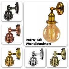 Retro lampe wandleuchte - retro,