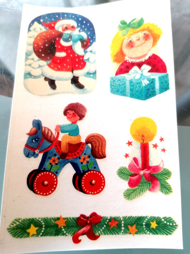 Abziehbild weihnachten ddr - abziehbild,