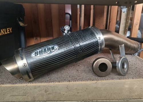 Auspuff shark carbon slip - shark,