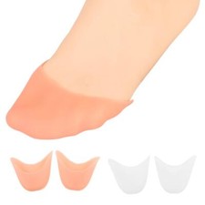 1 Paar Gel Toe Cap  Schutzfolien Spitzenschoner Set Zehenschoner