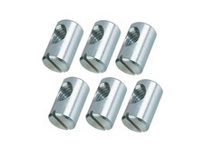 6 Stk. Quermutterbolzen -