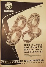 ★ DÜRKOPP Lager Bielefeld Auto Werbung a. Zeitschriften 1957 50er Jahre Sammler