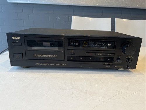 Teac 540 auto reverse stereo - r-540,