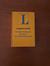Langenscheidt Großwörterbuch Deutsch als Fremdsprache : das einsprachige Wörterb