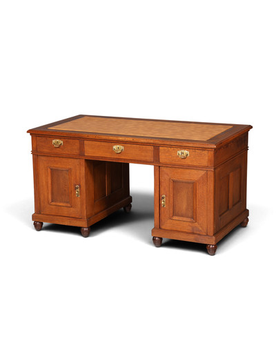Jugendstil schreibtisch eiche - schreibtisch,