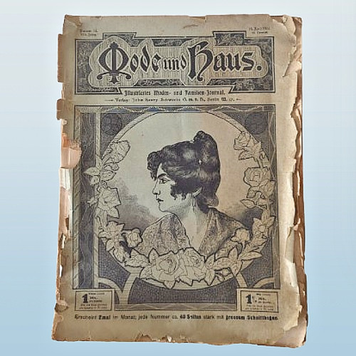Mode und haus illustriertes - mode, |