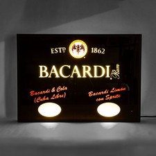 Bacardi Rum seltene Neon