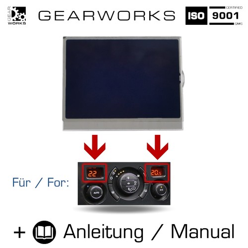 Display klimabedienteil für - display,