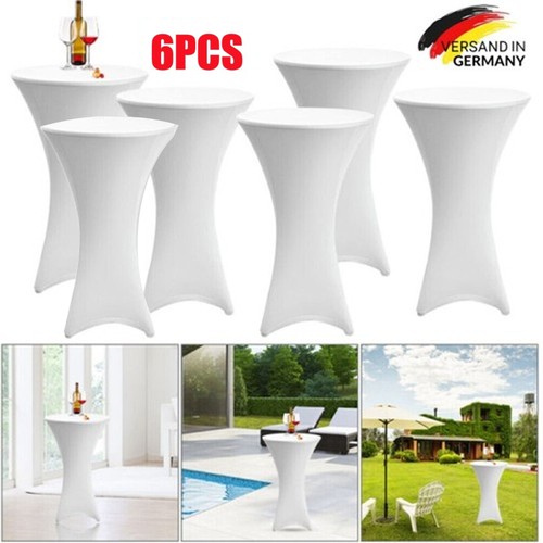 Stehtischhusse stretch - 6x,