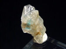 Euklas Kristall 14 mm weiß & blau - Manuelzinho Equador, Brasilien (4487t)